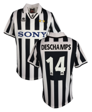 Juventus Home Maillot de foot 1996 - 1997. Sponsored by Sony