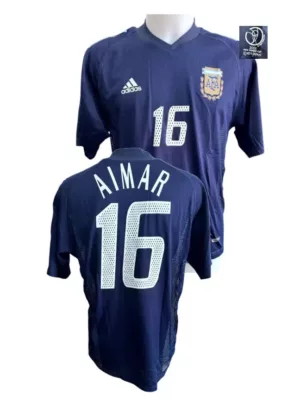 Maillot rétro ARGENTINE away 2002 AIMAR