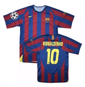 Maillot rétro BARCELONE Finale 2006 RONALDINHO