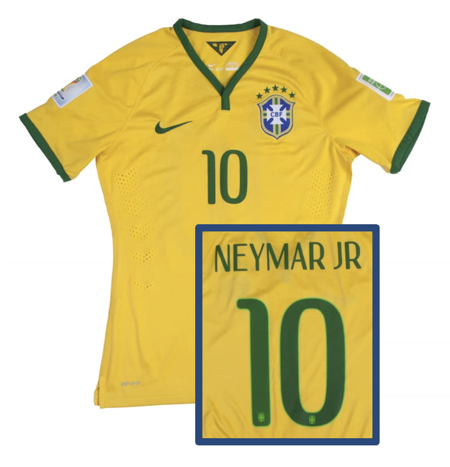 Maillot rétro BRESIL 2014 NEYMAR