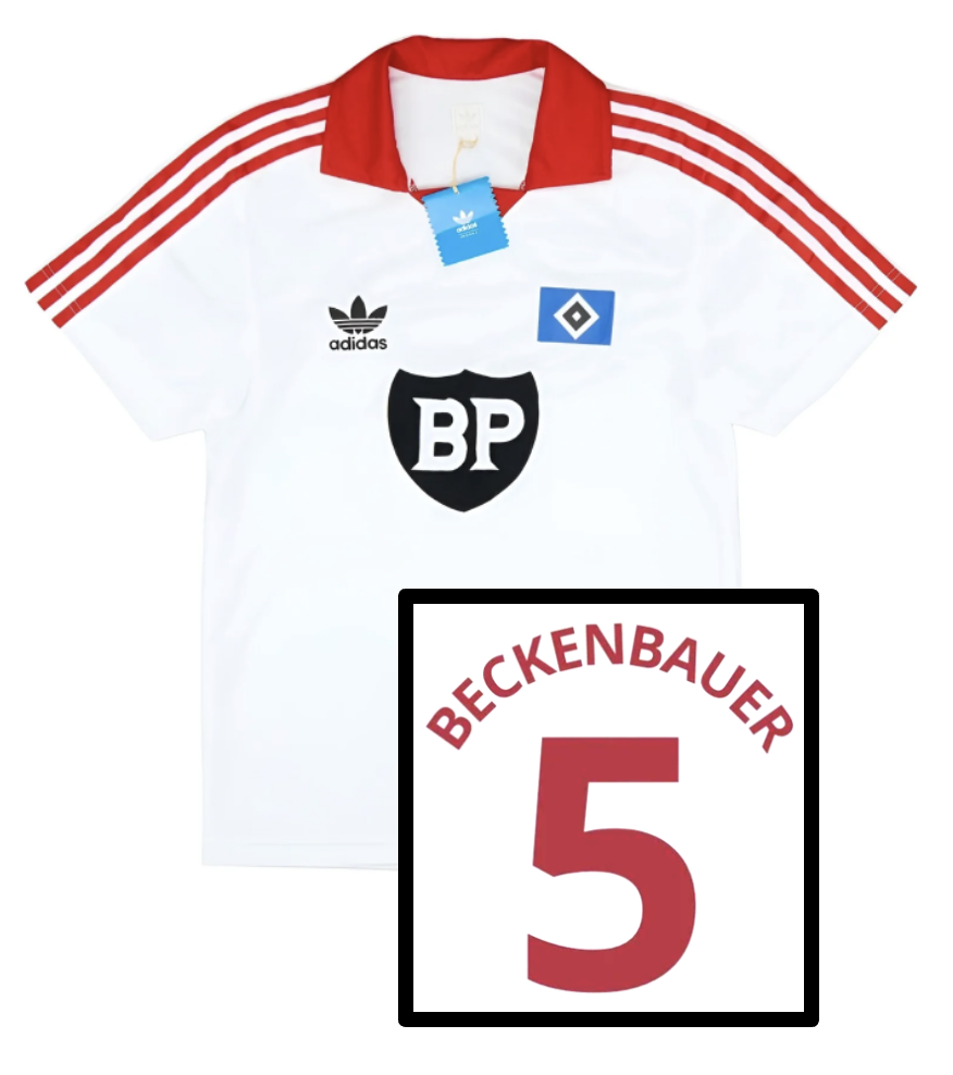 Maillot rétro HAMBOURG 1980 BECKENBAUER