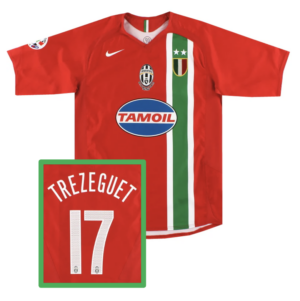 Maillot rétro JUVENTUS away 2005 TREZEGUET