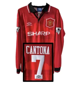 Maillot rétro MANCHESTER UNITED 1994 CANTONA MANCHES LONGUES