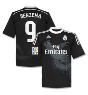 Maillot rétro REAL MADRID third 2014 BENZEMA